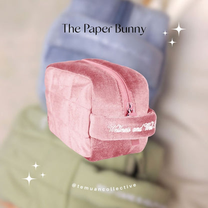The Paper Bunny Pillow Pouch