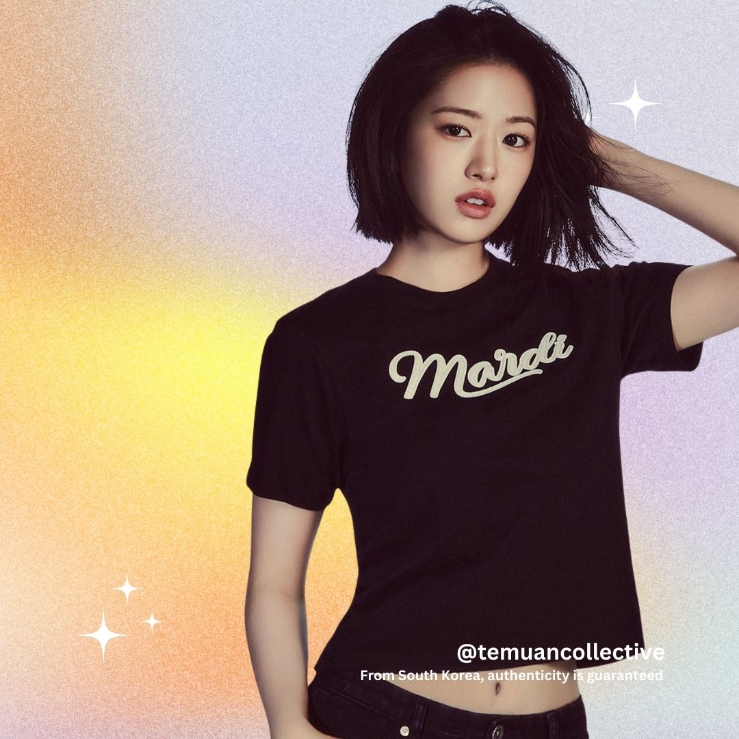 MARDI MERCREDI Slim TShirt with Vintage Logo