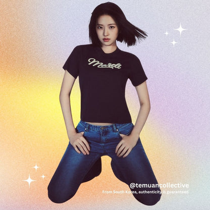 MARDI MERCREDI Slim TShirt with Vintage Logo