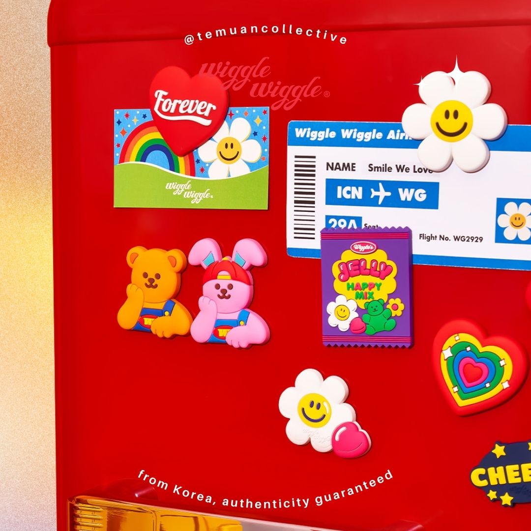 WIGGLE WIGGLE PVC Magnet Set