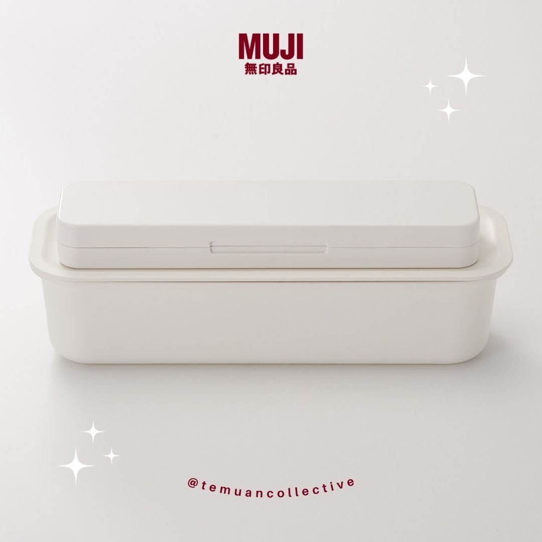 MUJI PP Lunch Box Fork & Spoon Cutlery Set
