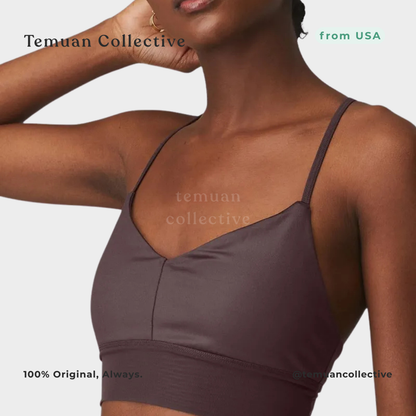 Alo Yoga Lavish Bra Raisin