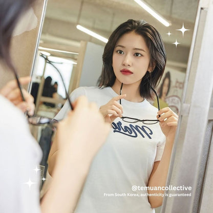 MARDI MERCREDI Slim TShirt with Vintage Logo