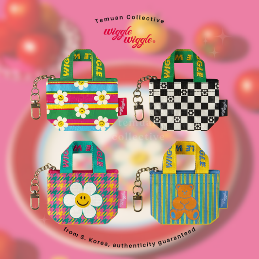 Wiggle Wiggle Mini Tarpaulin Bag Keyring