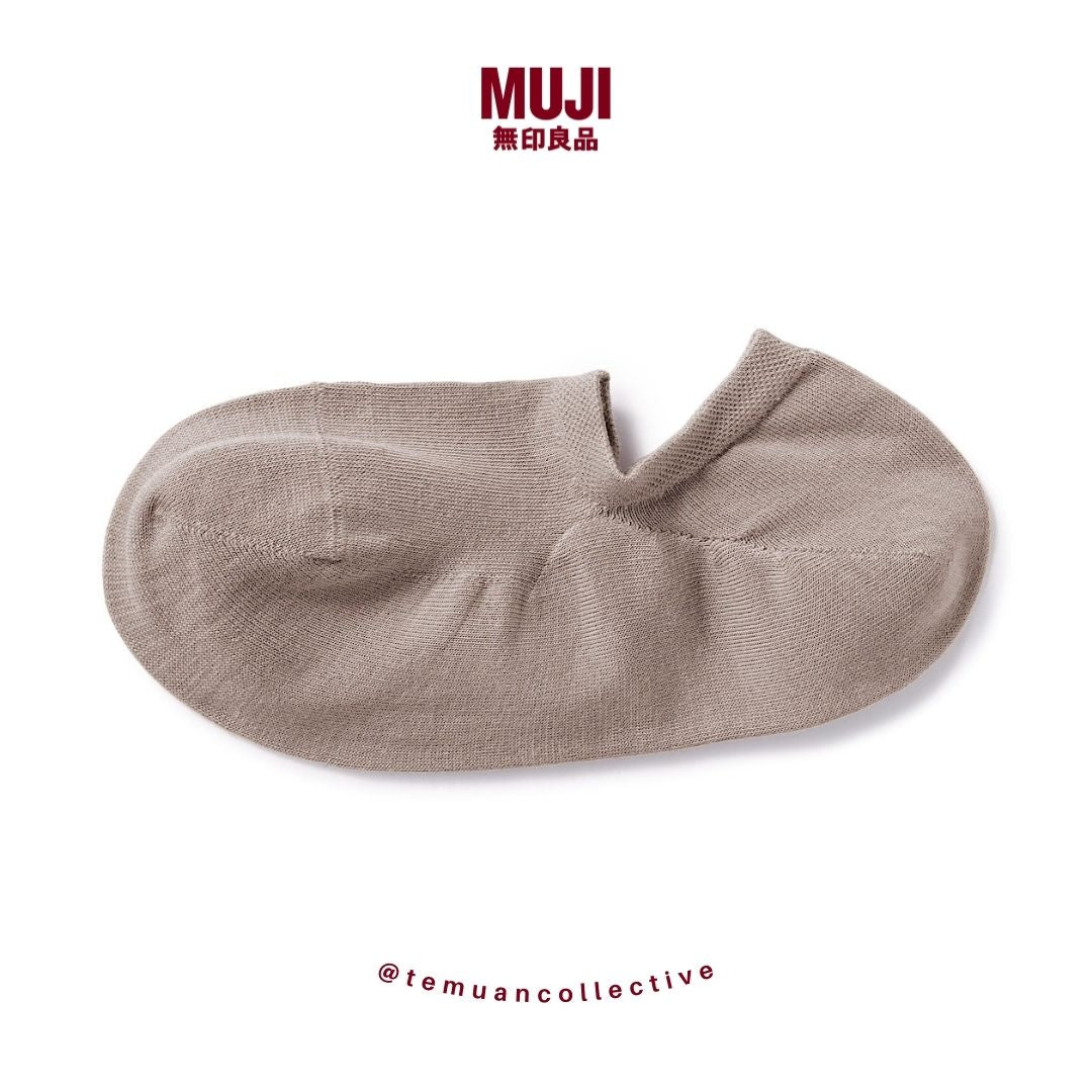 Muji Japan Right Angle Light Weight Sneaker Socks