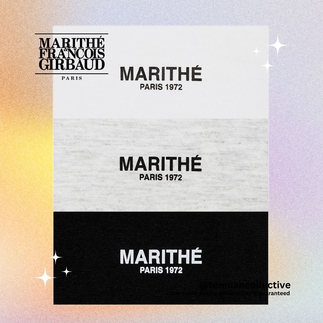 Marithe Francois Girbaud 3 pack Regular Logo Tee Mix