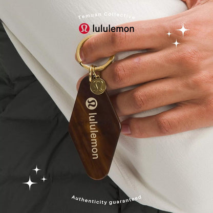 LULULEMON Diamond Shaped Hotel Keychain
