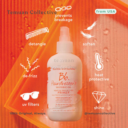 Bumble and Bumble Hairdresser’s Invisible Oil Heat Protectant Leave-In Conditioner Primer