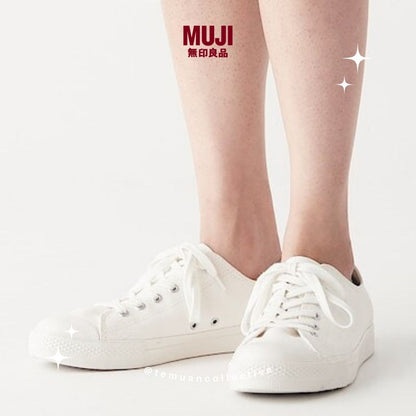 MUJI Japan Thin No Show Socks with Heel Grip
