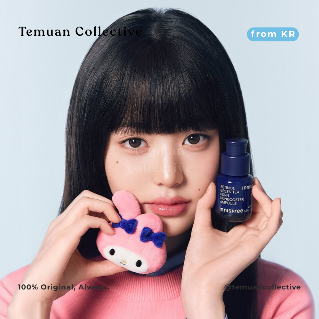 Innisfree x My Melody Retinol Green Tea PDRN Skinbooster Ampoule