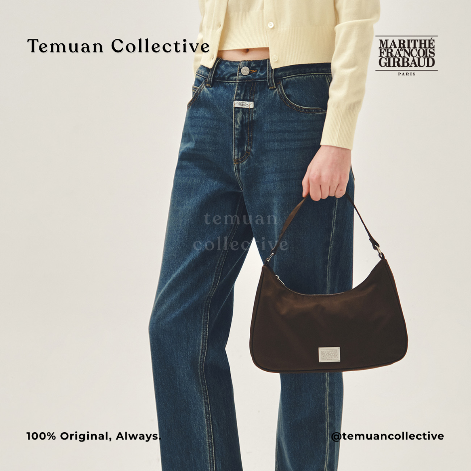 Marithe Francois Girbaud Classic Logo Hobo Bag