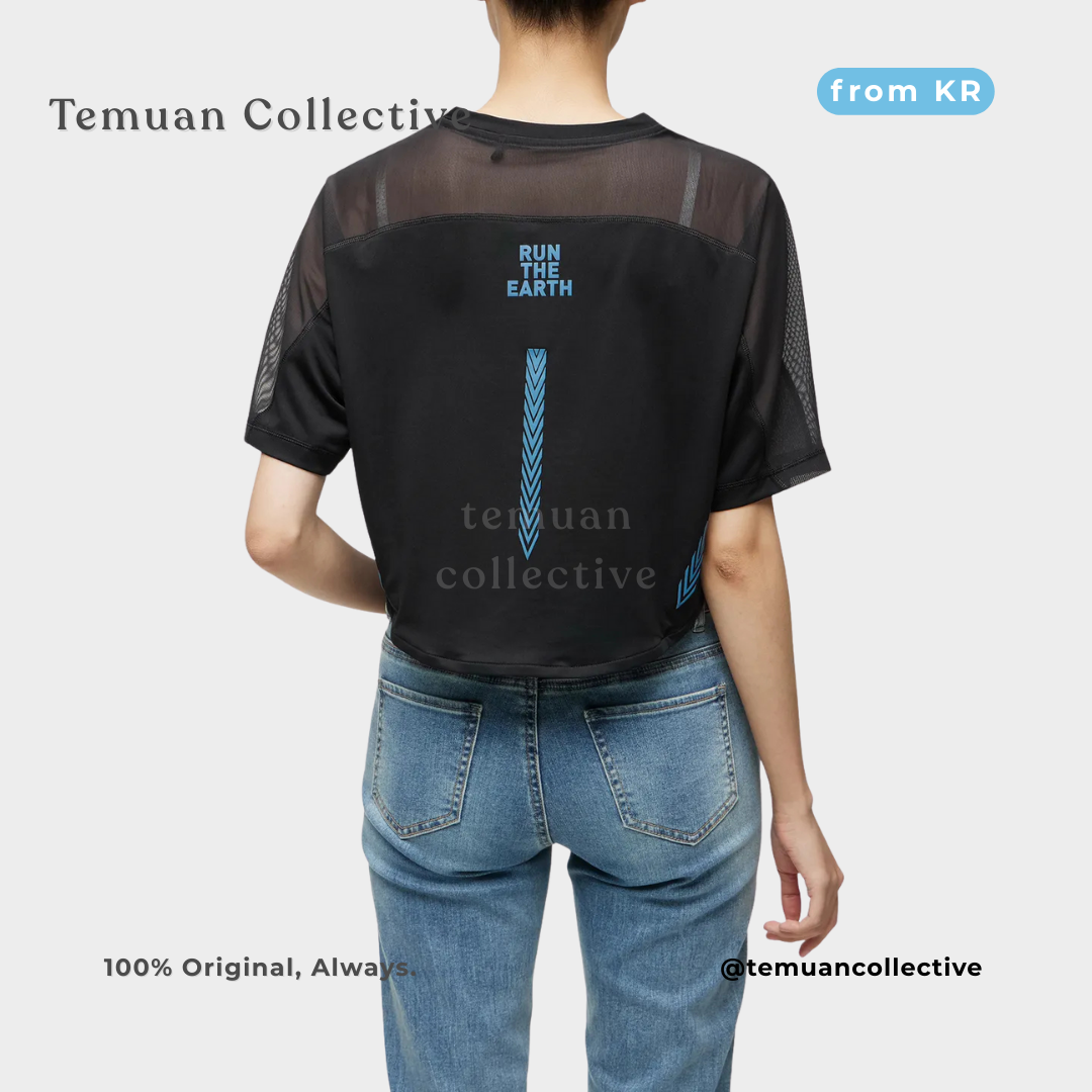 Puma × Koché Cropped Tee Black