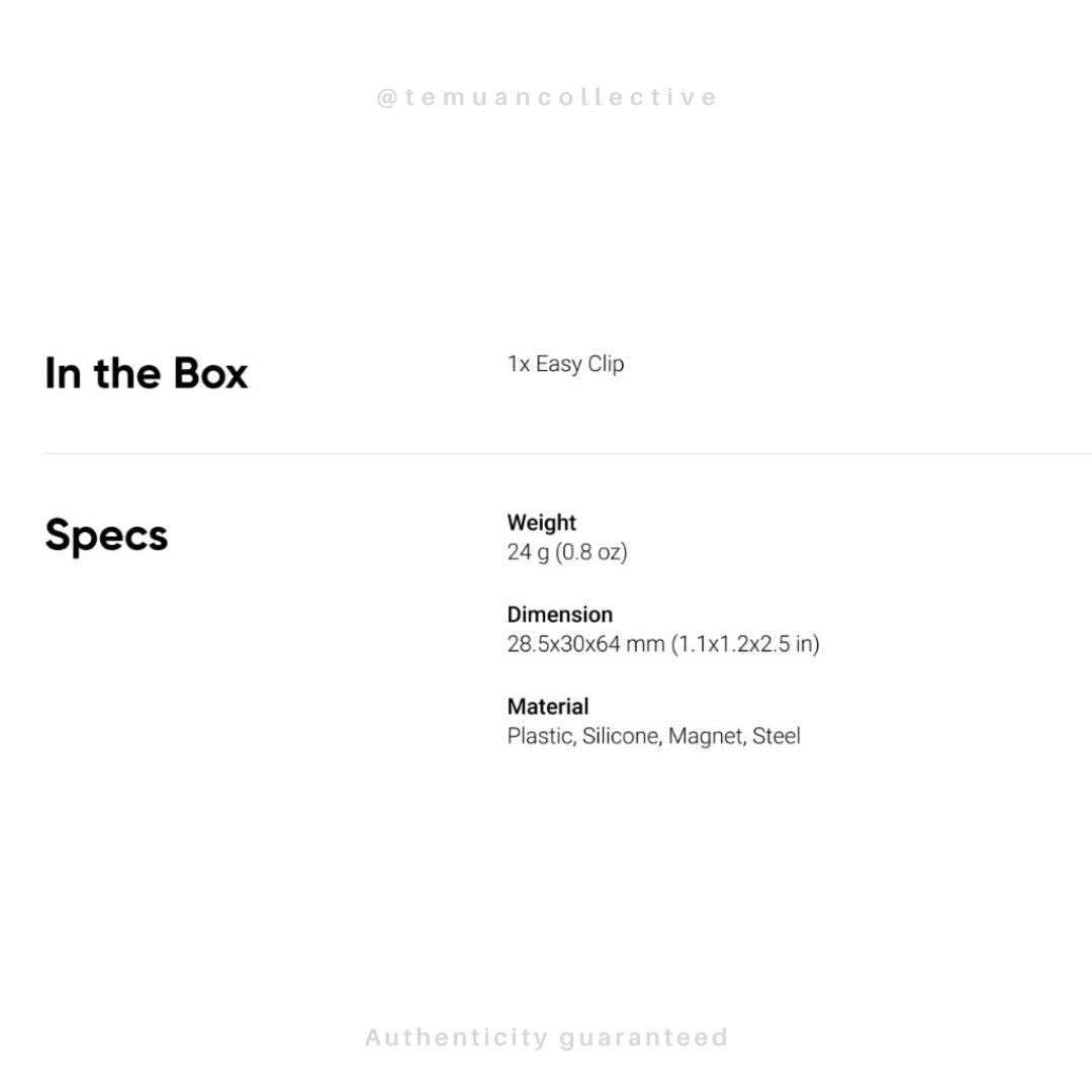 Insta360 GO 3, GO 3S Easy Clip for Cap etc