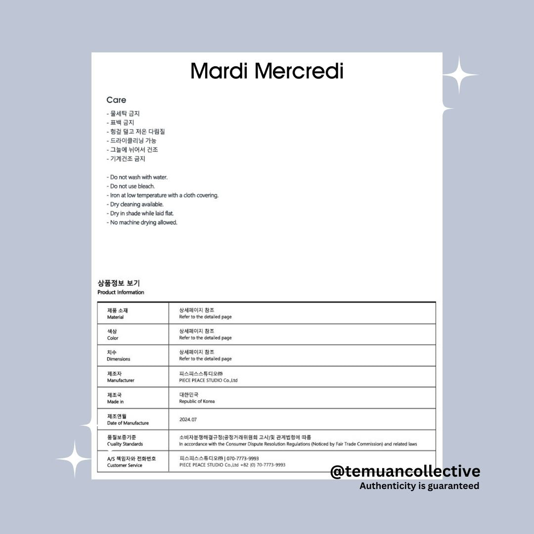 MARDI MERCREDI Cashmere Crew Neck Alumni Classique in Grey