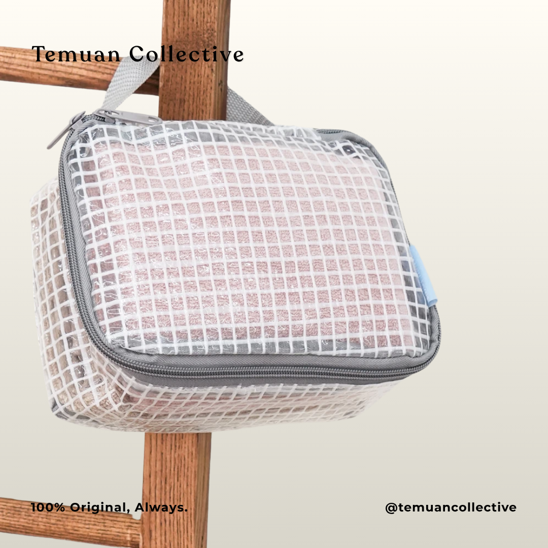 Transparent Tote Bag & Pouch Travel