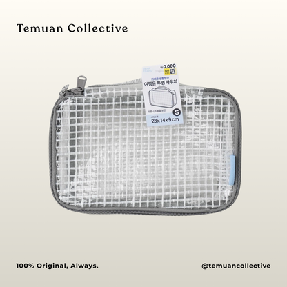Transparent Tote Bag & Pouch Travel