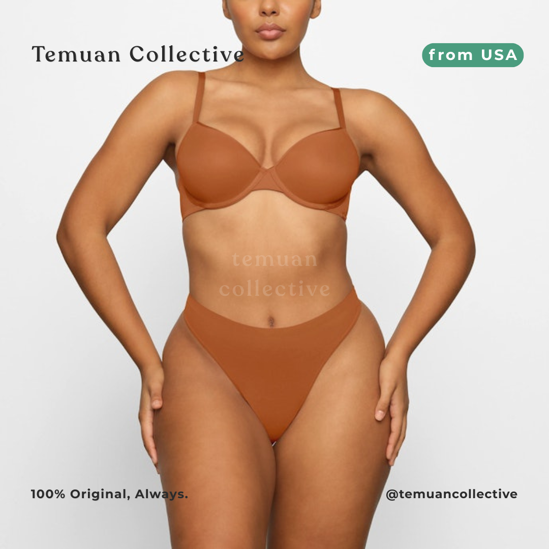 SKIMS Weightless Demi Bra Bronze