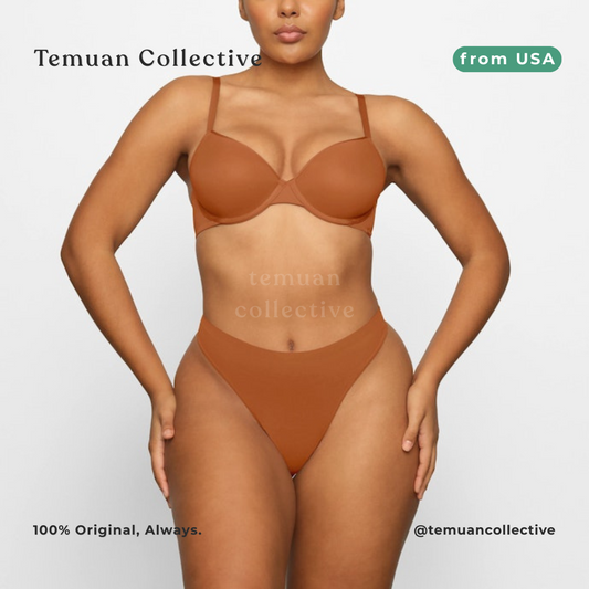 SKIMS Weightless Demi Bra Bronze