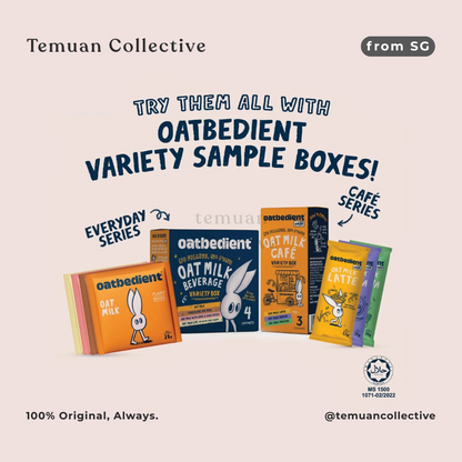 Oatbedient Oat Milk Variety Sample Box