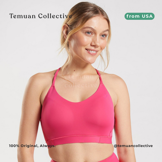 Gymshark Studio Sports Bra Hibiscus Pink