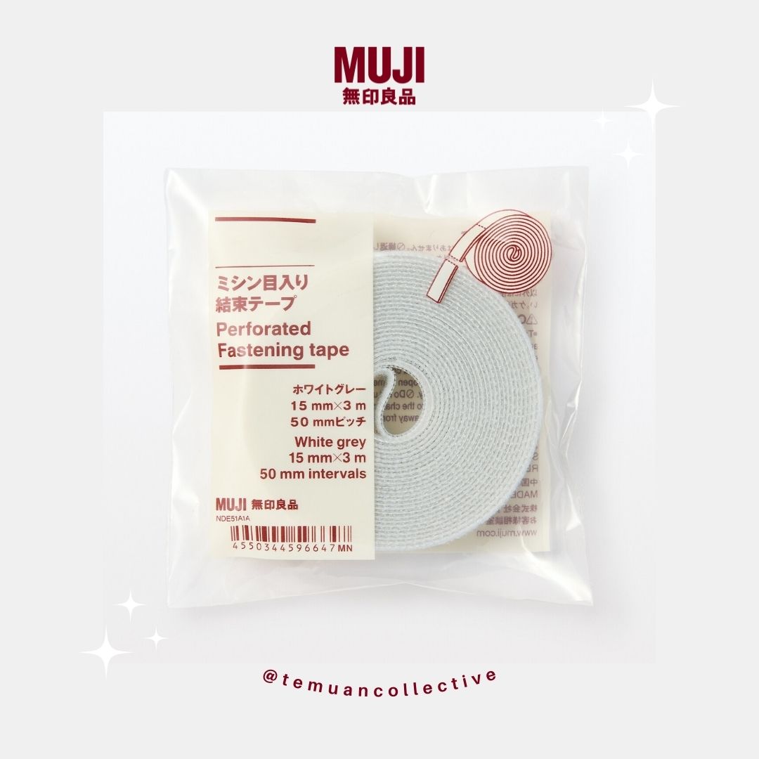 MUJI Japan Perforated Fastening Tape