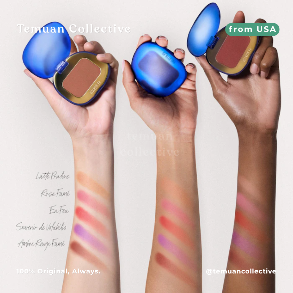 VIOLETTE_FR Plume Blush Feather Matte Cream Powder Cheek Melt