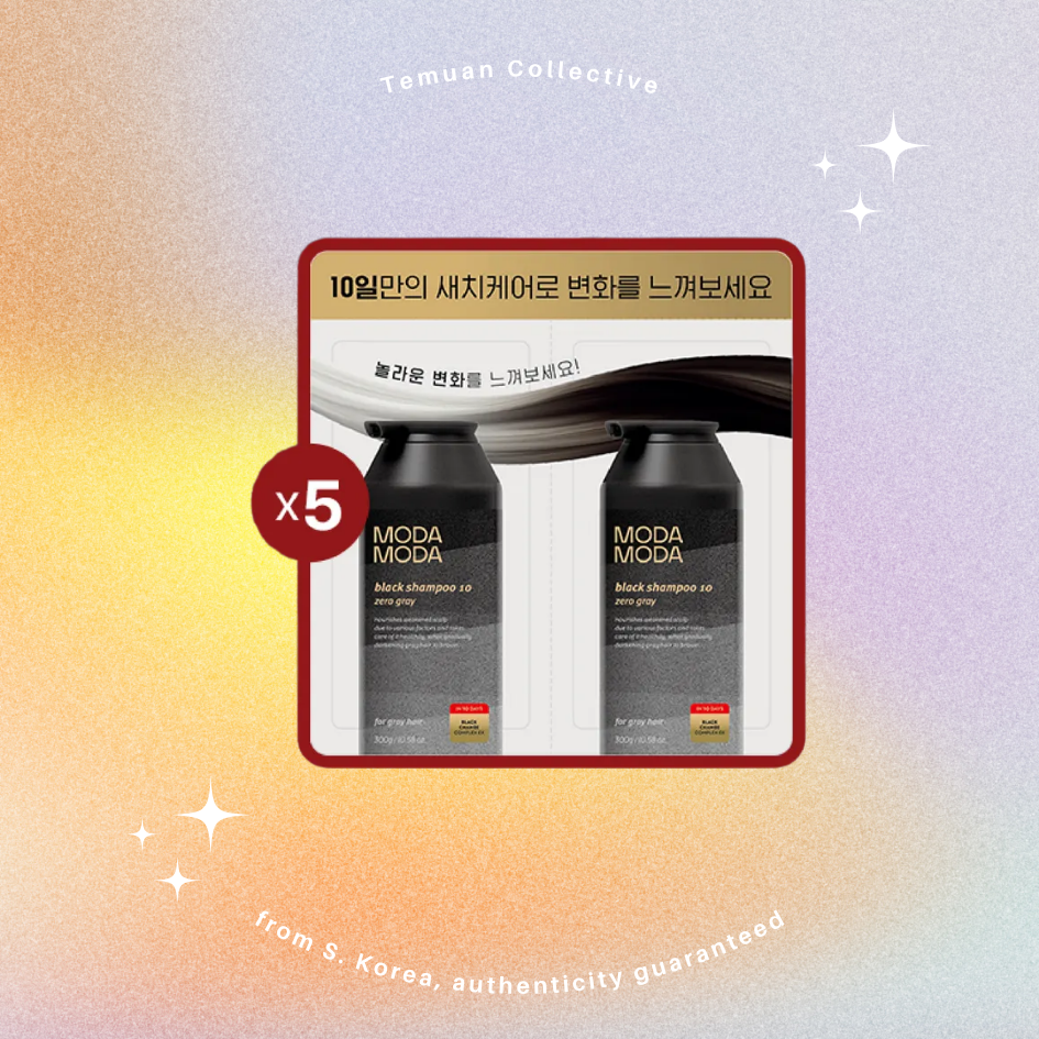 MODA MODA Black Shampoo 10 Zero Gray