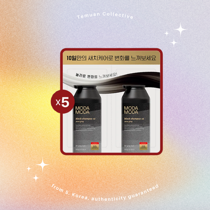 MODA MODA Black Shampoo 10 Zero Gray