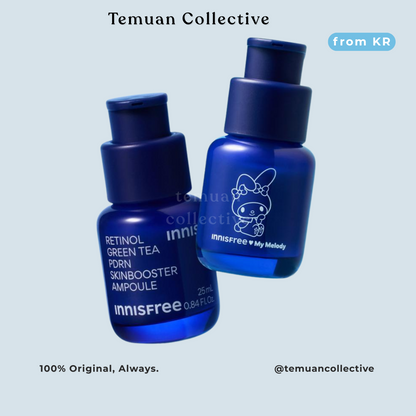 Innisfree x My Melody Retinol Green Tea PDRN Skinbooster Ampoule
