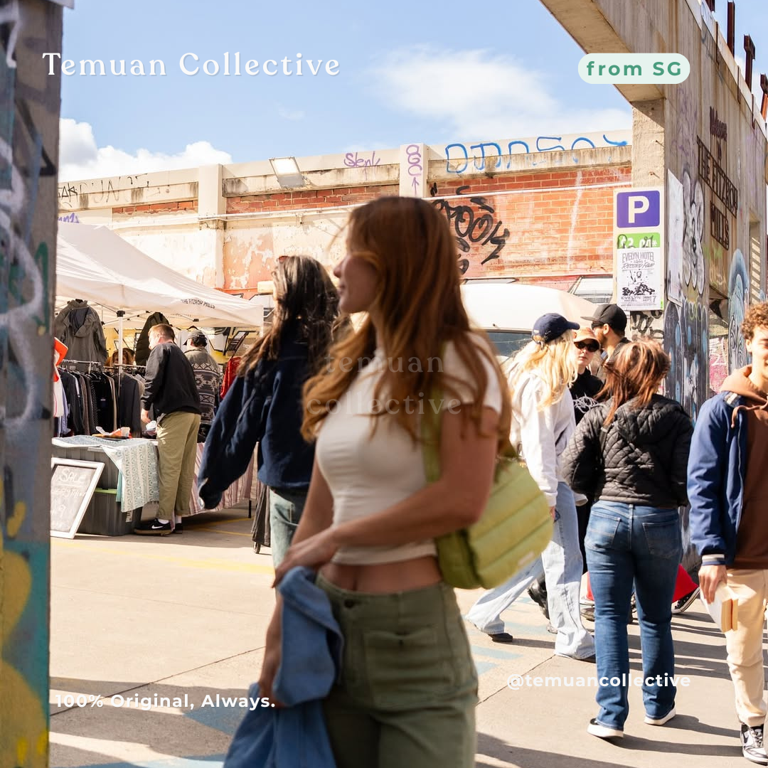 Beyond the Vines Poofy Bag