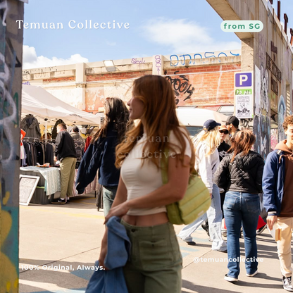 Beyond the Vines Poofy Bag