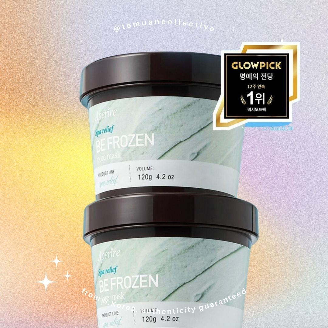Aperire Spa Relief Be Frozen Pore Face Mask 120g Set