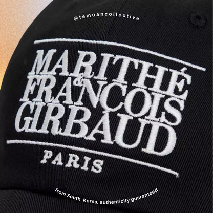 Marithe Francois Girbaud Mouvement Symbol Logo Cap