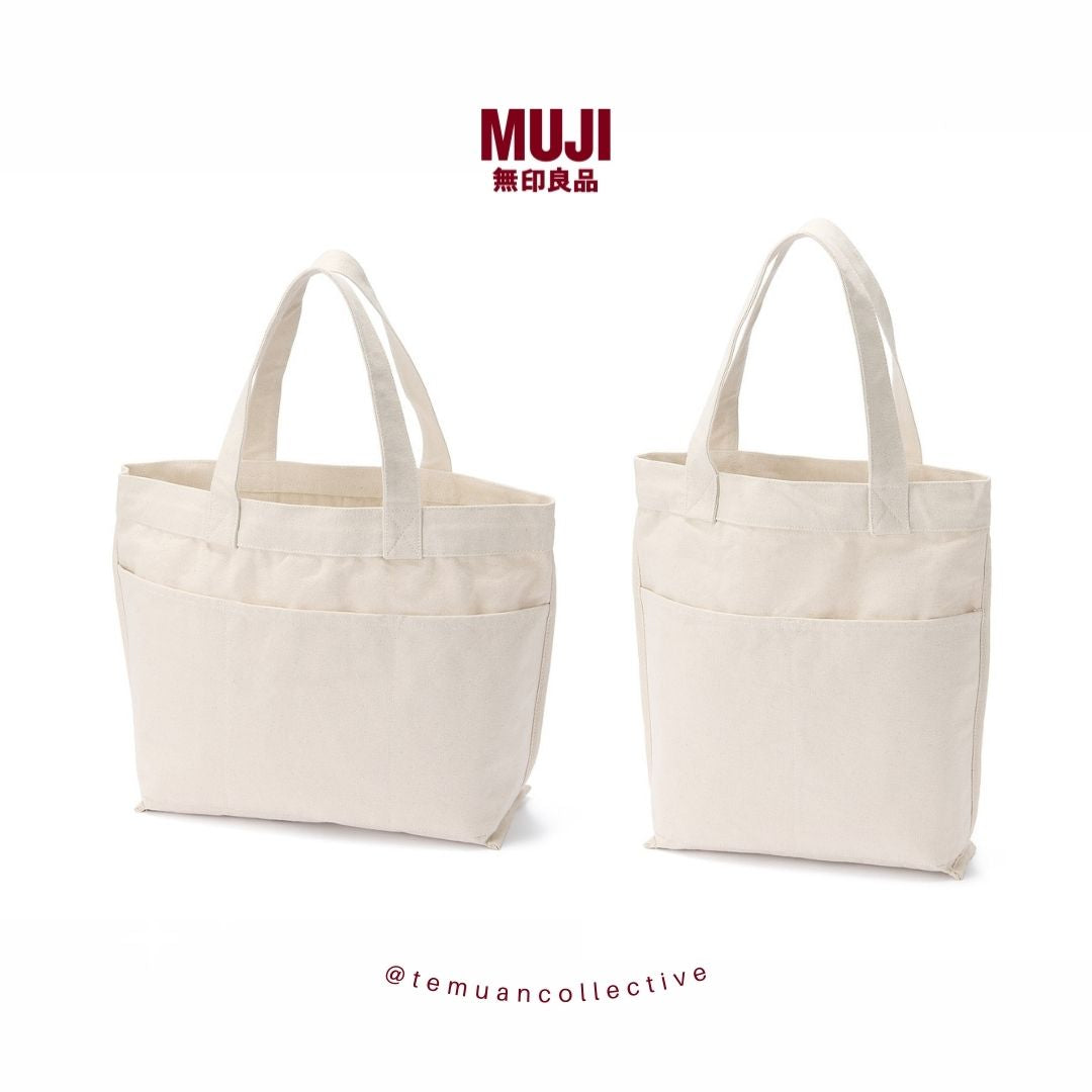 MUJI Natural Canvas Wide
