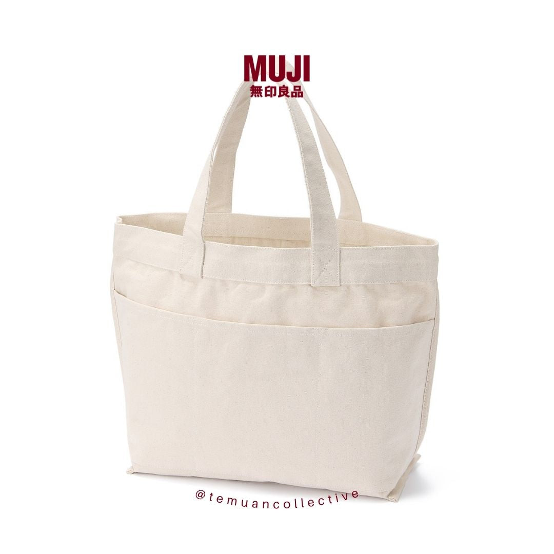 MUJI Natural Canvas Wide