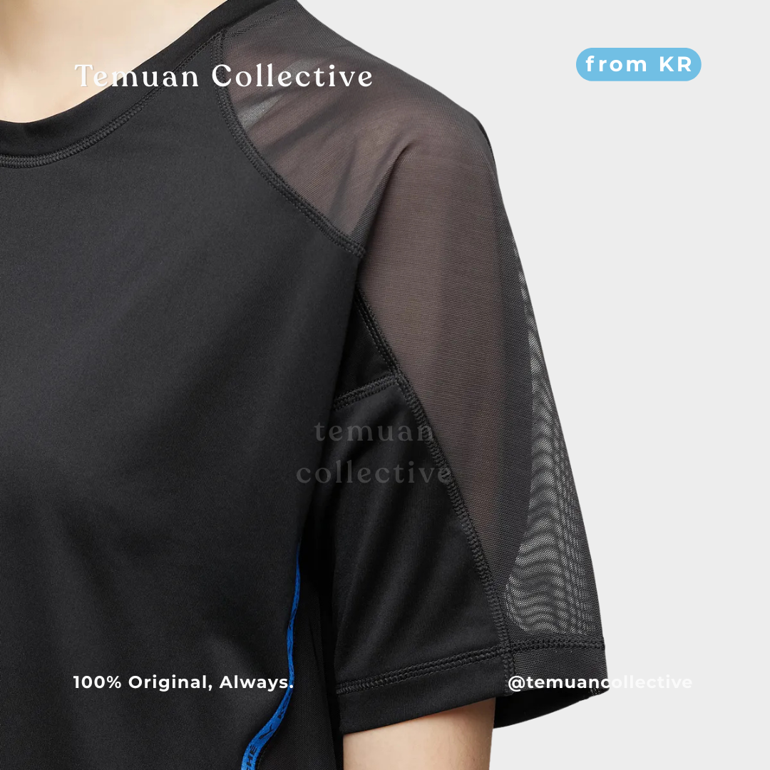 Puma × Koché Cropped Tee Black