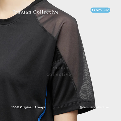 Puma × Koché Cropped Tee Black