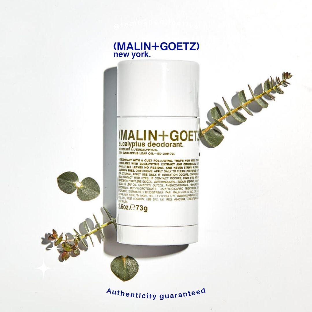 malin+goetz Deodorant Eucalyptus + Citronellyl, Bergamot Probiotic Enzymes