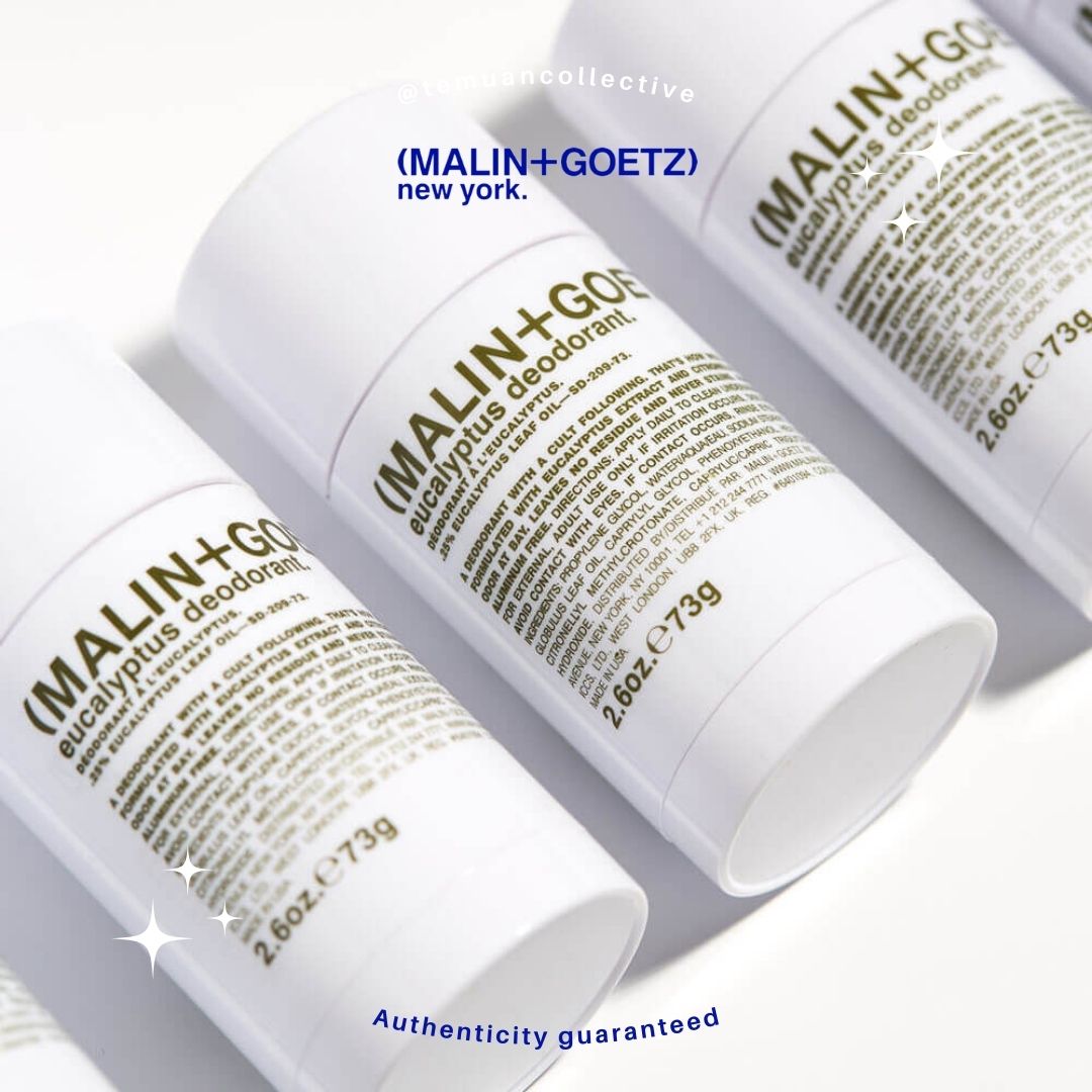malin+goetz Deodorant Eucalyptus + Citronellyl, Bergamot Probiotic Enzymes