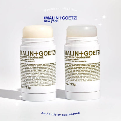 malin+goetz Deodorant Eucalyptus + Citronellyl, Bergamot Probiotic Enzymes