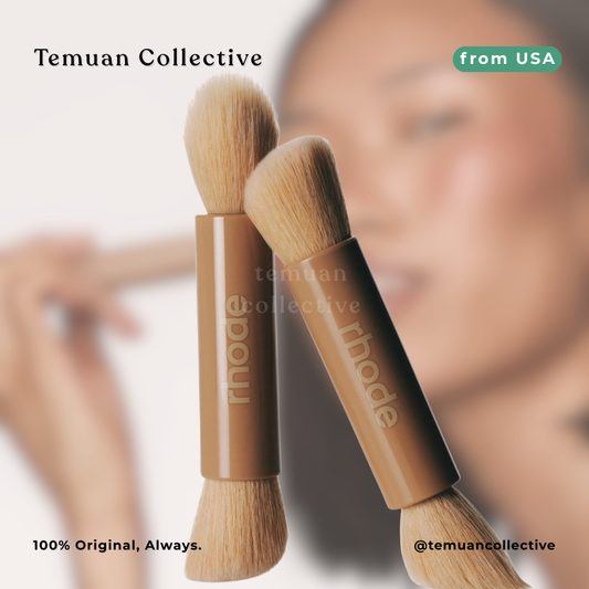 RHODE  Pocket Brush Double Ended Makeup Brush