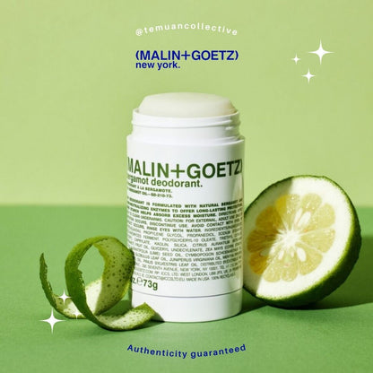 malin+goetz Deodorant Eucalyptus + Citronellyl, Bergamot Probiotic Enzymes