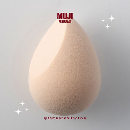 MUJI Japan 3D Make Up Sponge & Cleaner Set