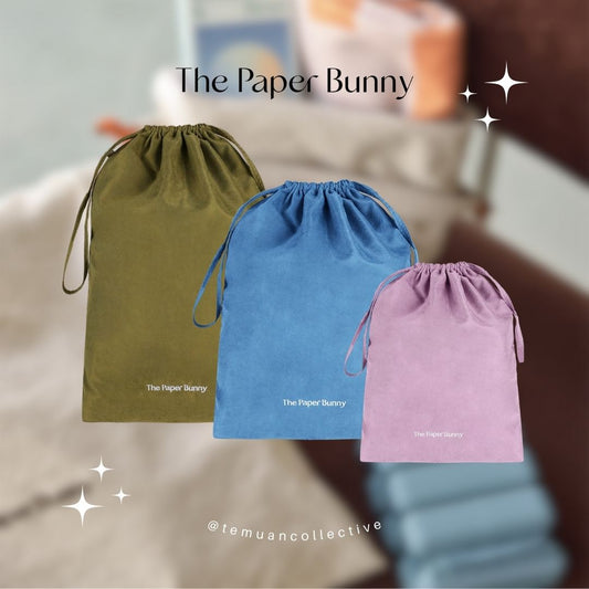 The Paper Bunny Gift Bag + Recraft Srunchie