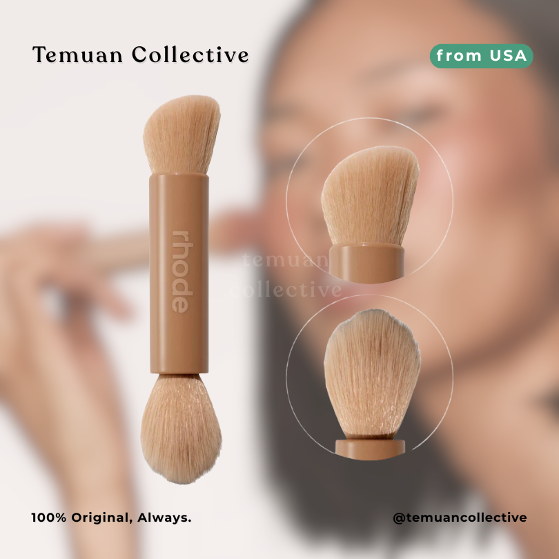 RHODE  Pocket Brush Double Ended Makeup Brush