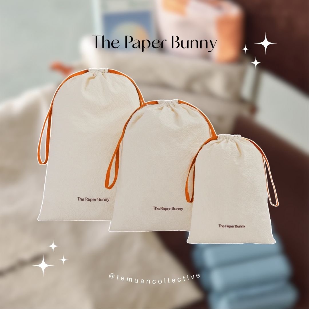 The Paper Bunny Gift Bag + Recraft Srunchie