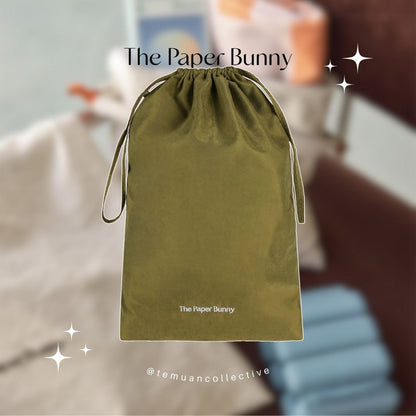 The Paper Bunny Gift Bag + Recraft Srunchie