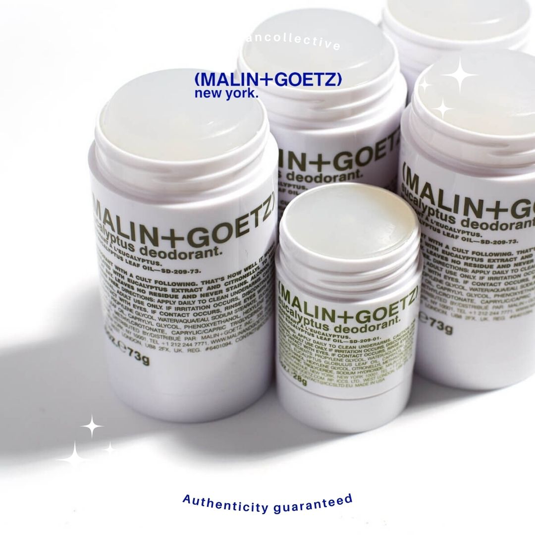 malin+goetz Deodorant Eucalyptus + Citronellyl, Bergamot Probiotic Enzymes