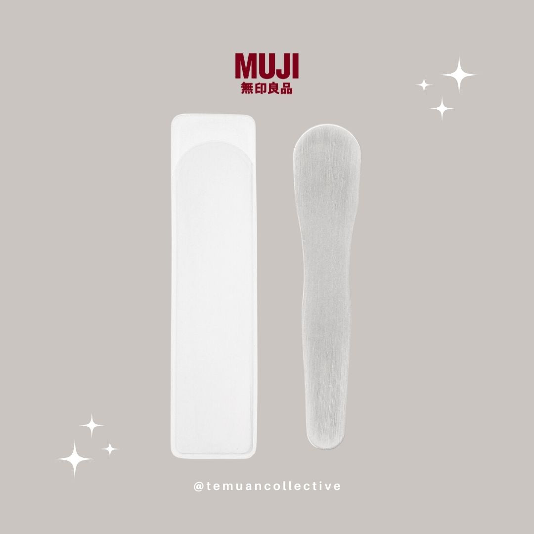 MUJI Skincare MakeUp Spatula