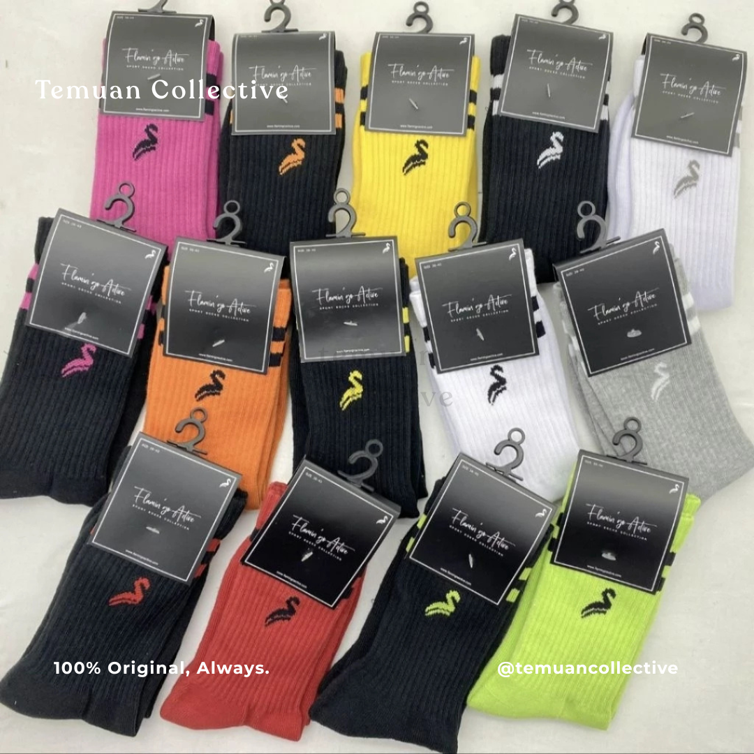 FlamingoActive Sport Socks Old School Style